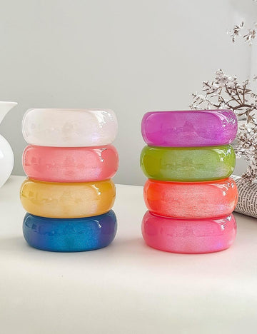 Chunky Iridescent Round Resin - DippedShop Wholesale - #7299