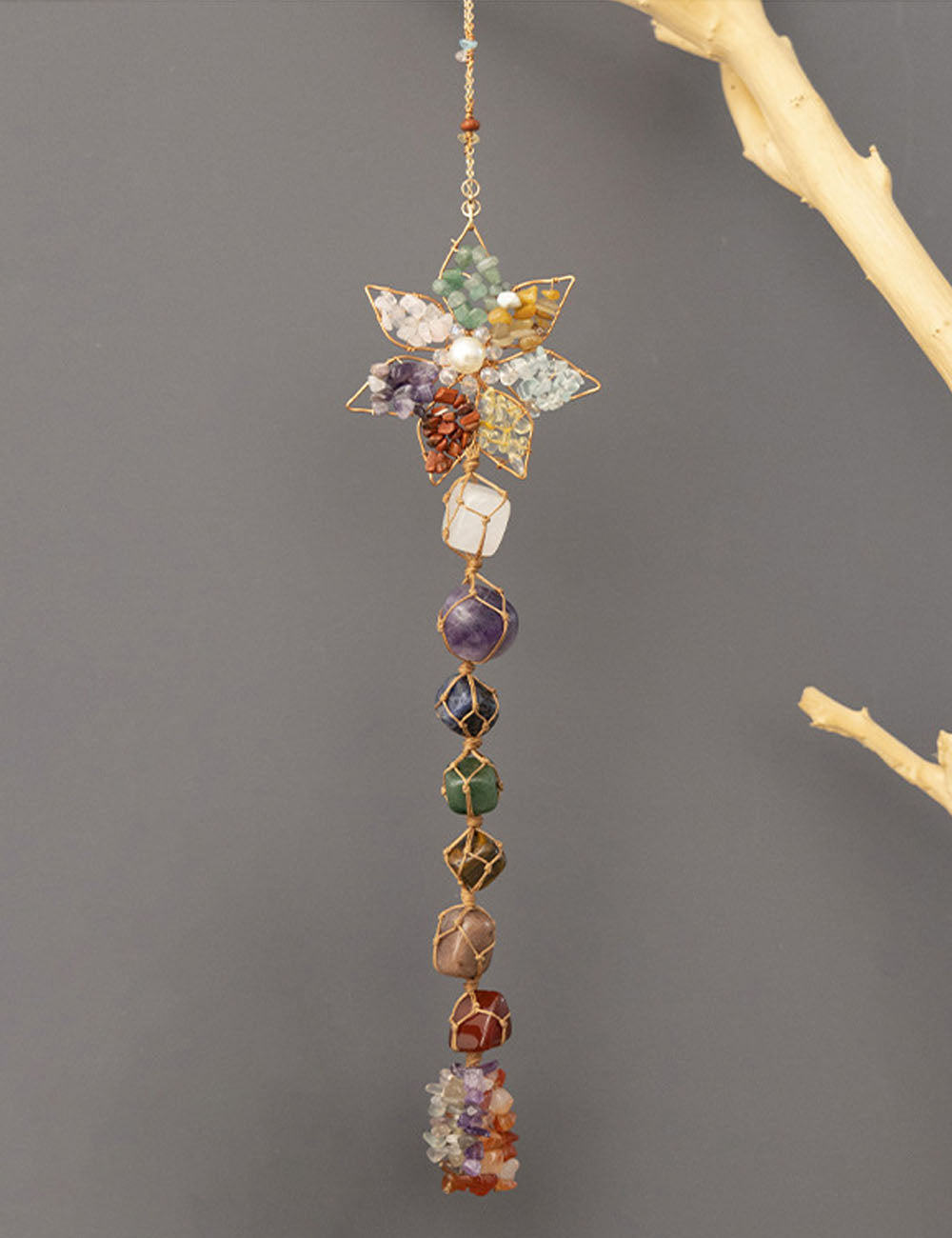 Colorful Lotus Dream Catcher - DippedShop Wholesale - #1331