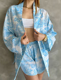 Print Soft Homewear Set - DippedShop Wholesale - #9715