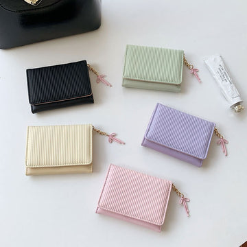 Cute Simple Leather Card Cases Wallets DP25C662
