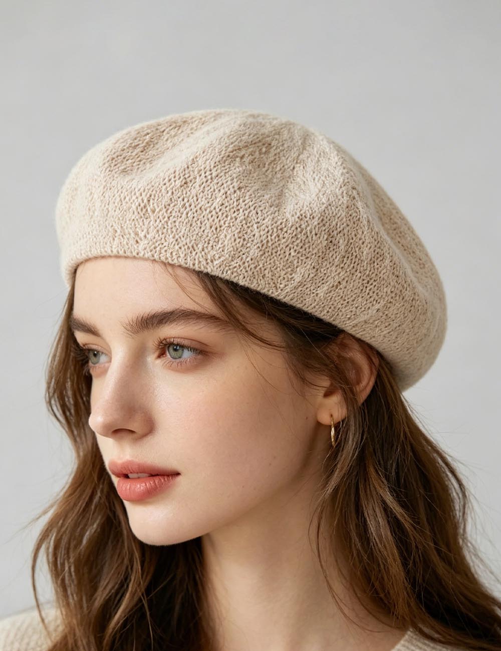 Trendy Solid Beret Hat - DippedShop Wholesale - #0339