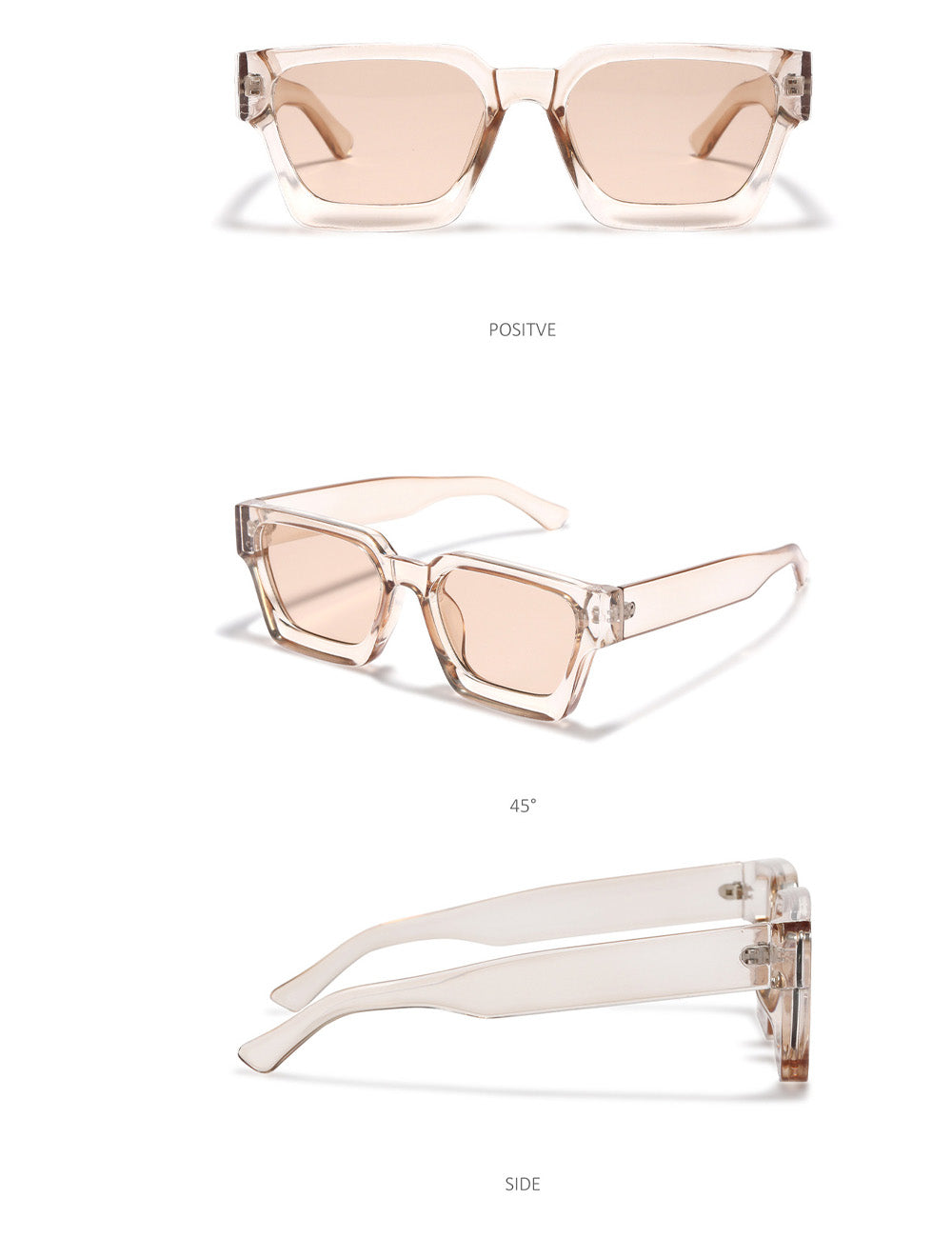 Oversized Polarized Sunglasses - DippedShop Wholesale - #4083
