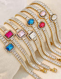Fashion Gold Plated Cubic Zirc - DippedShop Wholesale - #0499