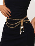 Trendy Gold Plated Multi-Layer - DippedShop Wholesale - #7523