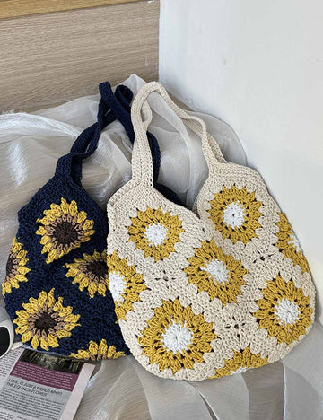 Color Block Braided Shoulder Bags DP25C699