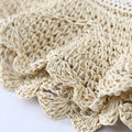 Lace Bowknot Straw Hat - DippedShop Wholesale - #4547