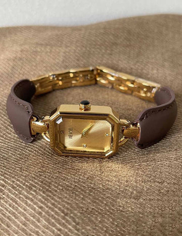 Vintge Geometric Dail Wrist Watch DP25E445
