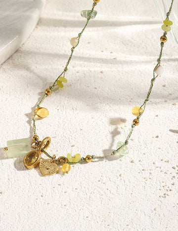Boho Natural Stone Choker - DippedShop Wholesale - #3027