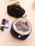 Vintage Denim Star Print Coin - DippedShop Wholesale - #3347