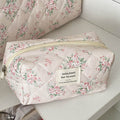 Quilted Floral Storage Bag - DippedShop Wholesale - #8995
