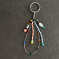 Colorful Bead Tassel Keychain - DippedShop Wholesale - #0131