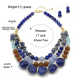 Boho Beaded Layered Necklace - DippedShop Wholesale - #8339