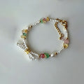 Vintage Pearl Bow Necklace - DippedShop Wholesale - #8563