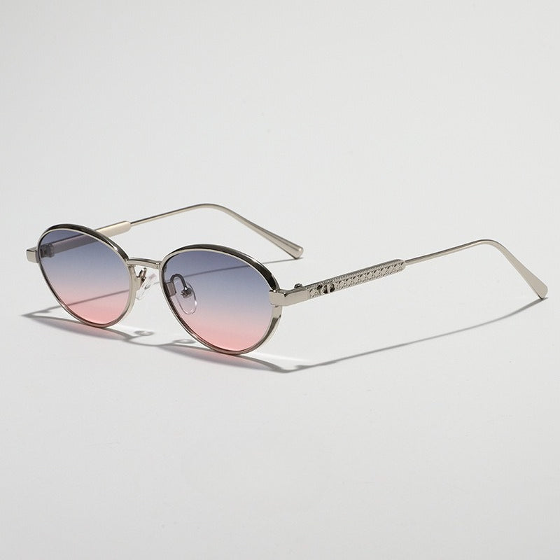Vintage Metal Round Sunglasses - DippedShop Wholesale - #7715