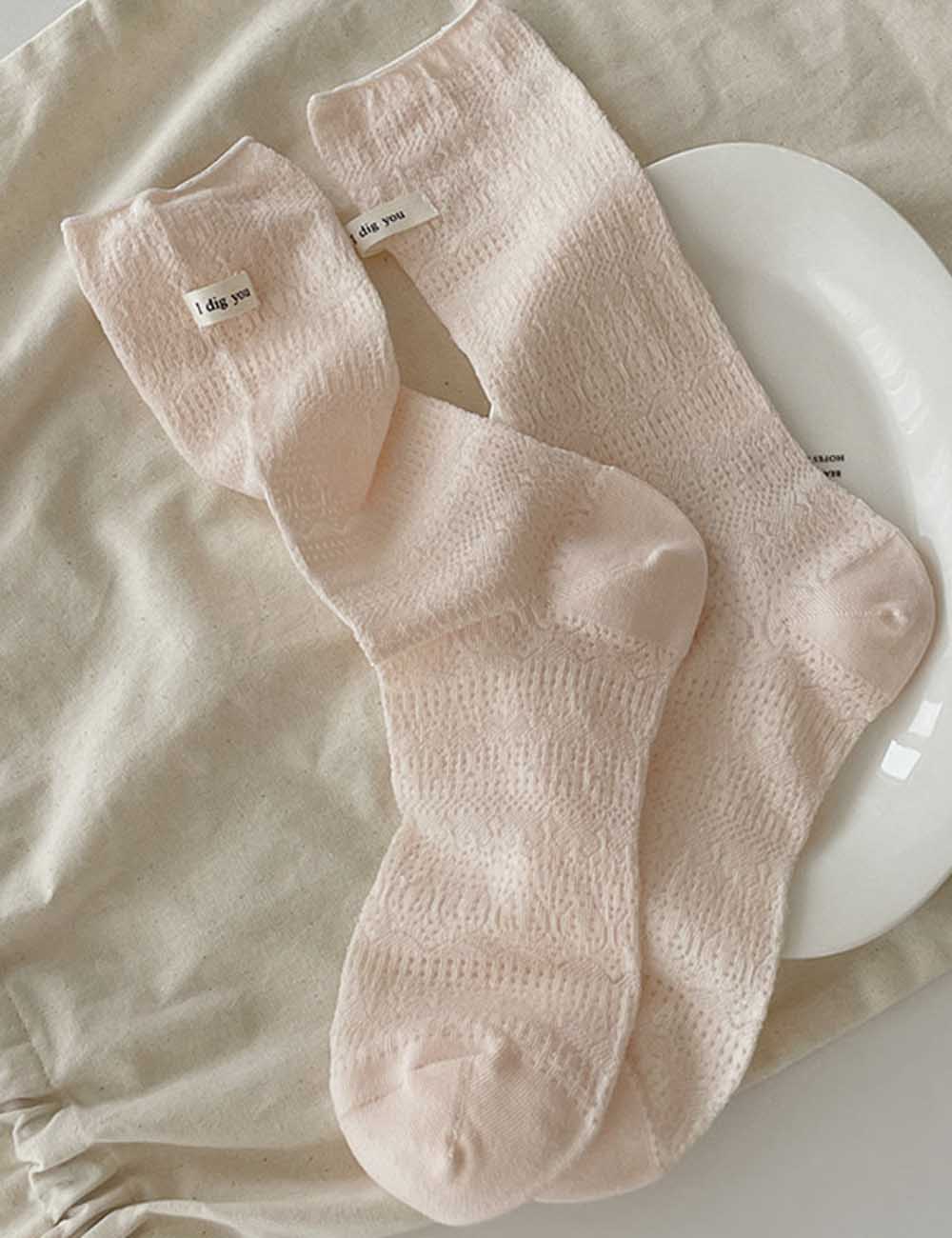 Minimalist Solid Crew Socks - DippedShop Wholesale - #3747