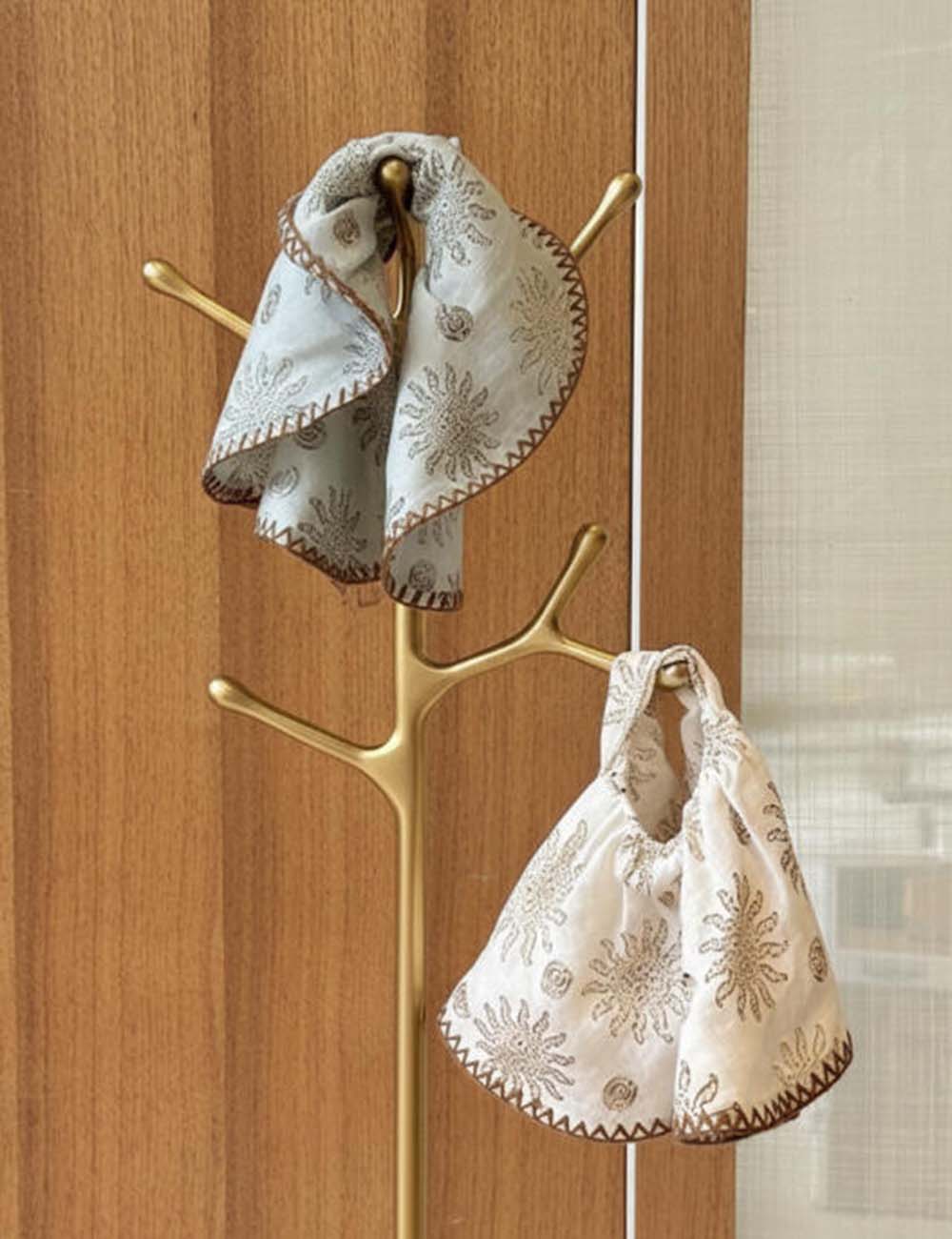 Bohemian Sun Print Elastic Hair Tie DP25F962