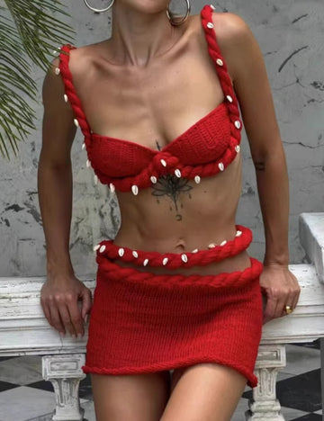 Sexy Shell Bikini Set - DippedShop Wholesale - #5539