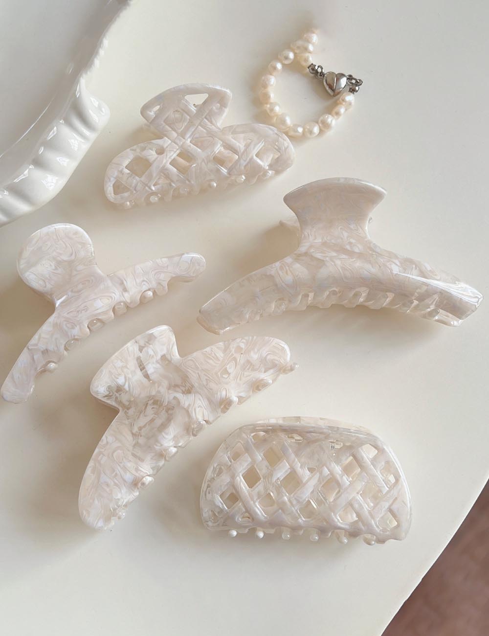 Solid Color Acetate Large Hair Claw DP25E895