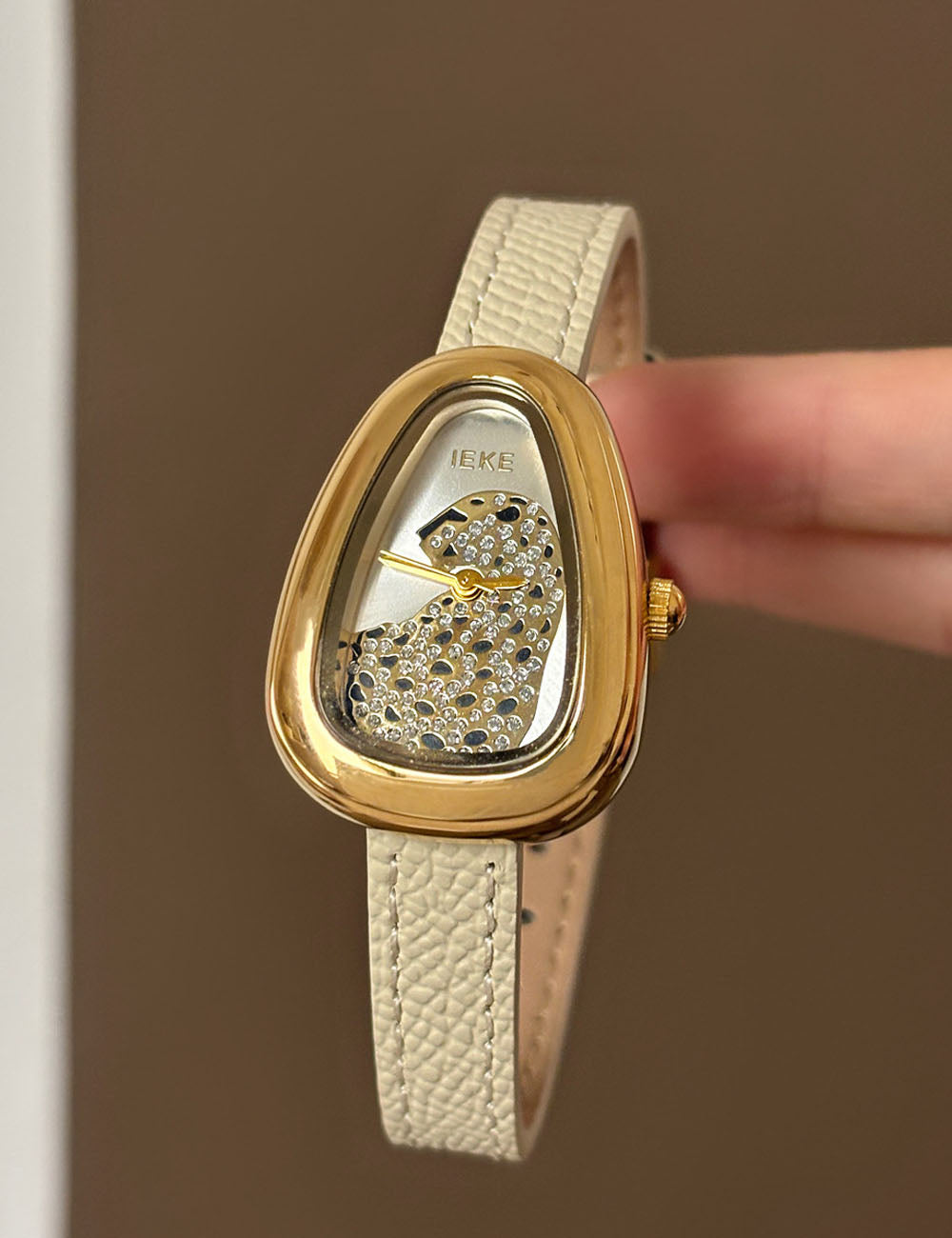 Leopard Quartz Leather Watch - DippedShop Wholesale - #3571