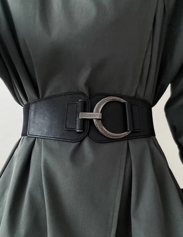 Vintage Stretchy Versatile Wide Waist Belt DPWB2831