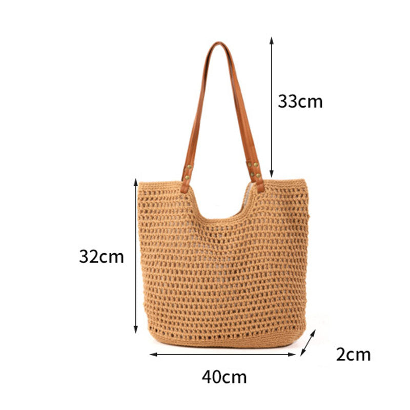 Trendy Solid Shoulder Bag - DippedShop Wholesale - #9907
