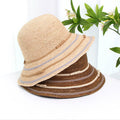 Bow Knot Straw Hat - DippedShop Wholesale - #9443