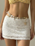 Sexy Shell Starfish Charm Adjustable Waist Chain 8ZA6JBC93T