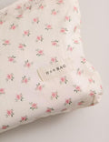 Pink Mini Floral Pattern Cosmetic Bag MK2BW6W10BOB417