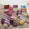 Ethnic Mid-Calf Socks - DippedShop Wholesale - #7731
