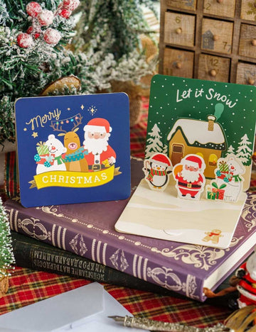 Funny 3D Pop Up Merry Christmas Card DP25H497