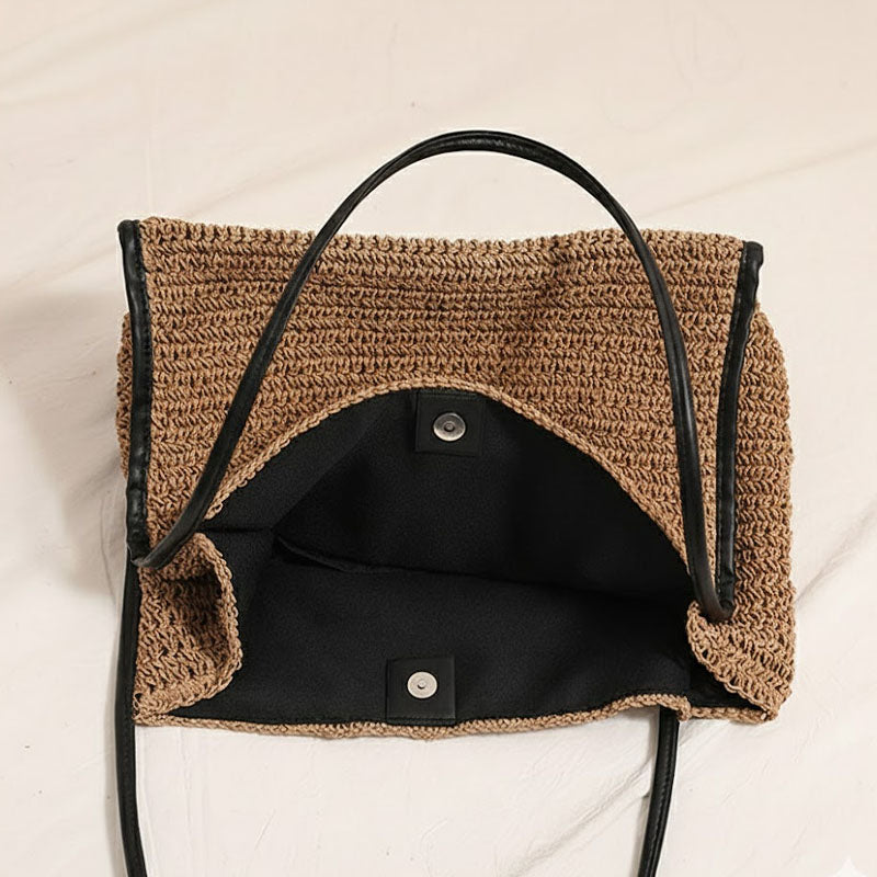 Handmade Woven Tote Bag - DippedShop Wholesale - #6947