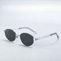 Vintage Metal Oval Sunglasses - DippedShop Wholesale - #7603