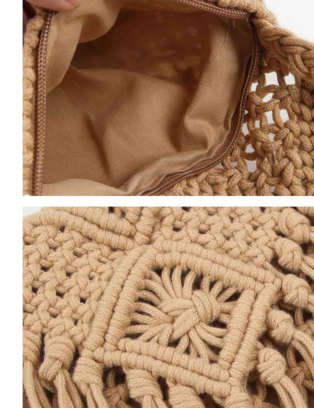 Boho Handmade Crossbody Bag - DippedShop Wholesale - #8739