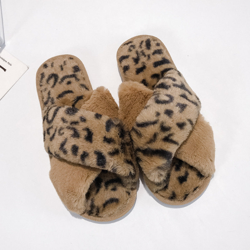Plush Indoor Slippers - DippedShop Wholesale - #8707