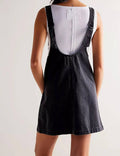 V-Neck Backless Mini Dress - DippedShop Wholesale - #2499
