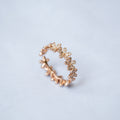 Daisy Zircon Open Ring - DippedShop Wholesale - #5363