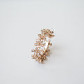 Daisy Zircon Open Ring - DippedShop Wholesale - #8131