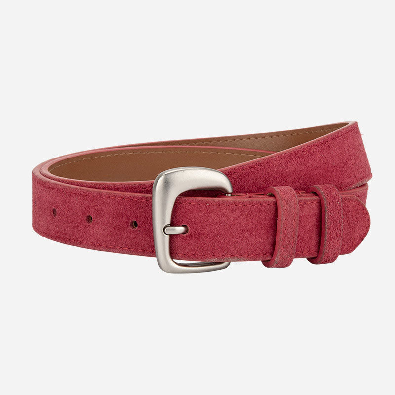 Fashion Irregular Metal Buckle Leather Belt MK2LEEP6W6JBT32