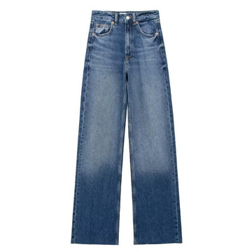 Vintage High Waist Wide Leg Jeans DP25A482