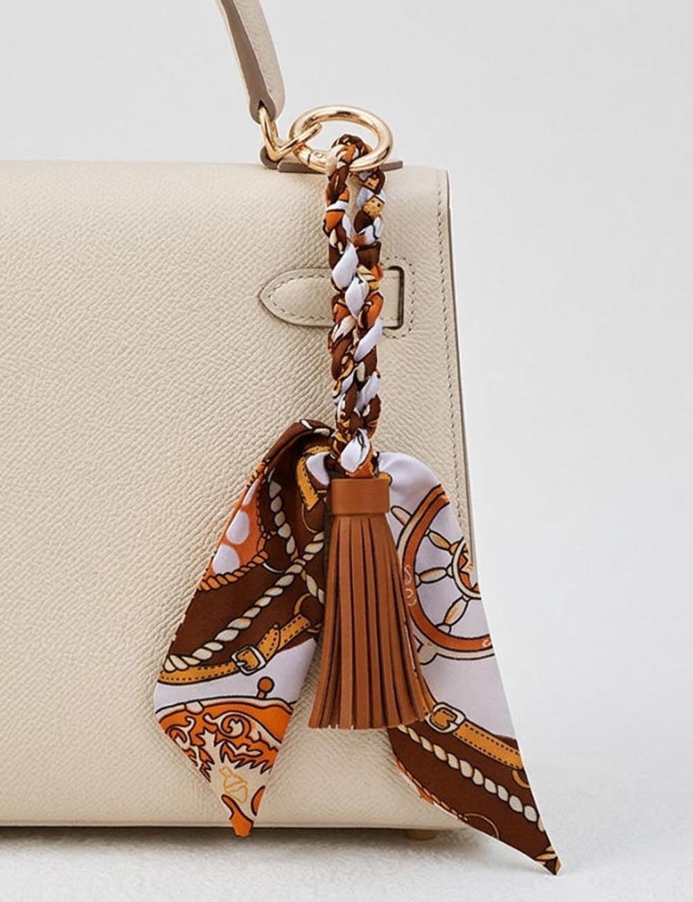 Silk Scarf Tassel Charm - DippedShop Wholesale - #7827