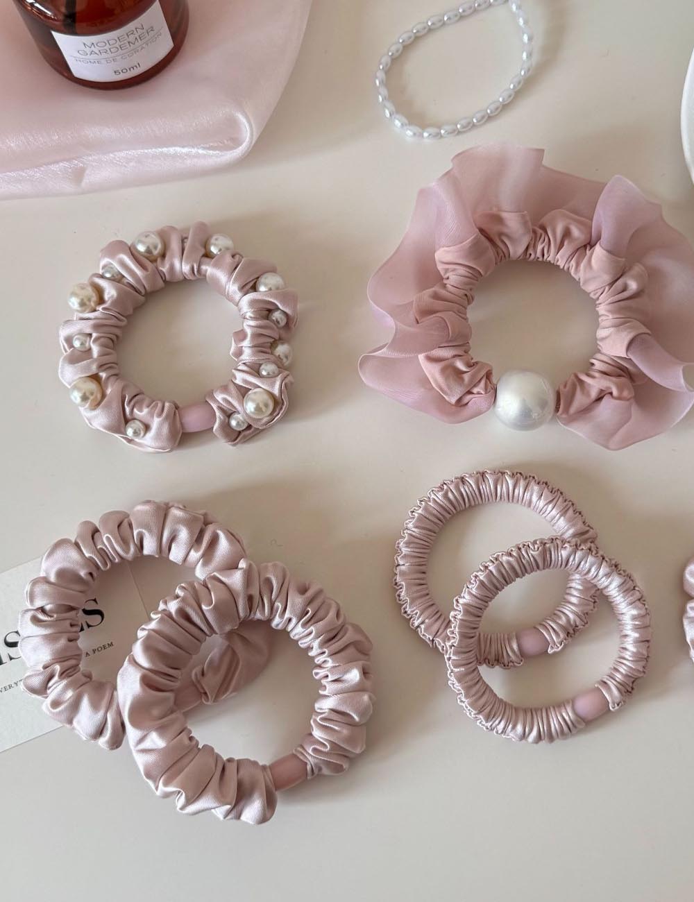 Pearl Stretchy Hair Tie - DippedShop Wholesale - #2899