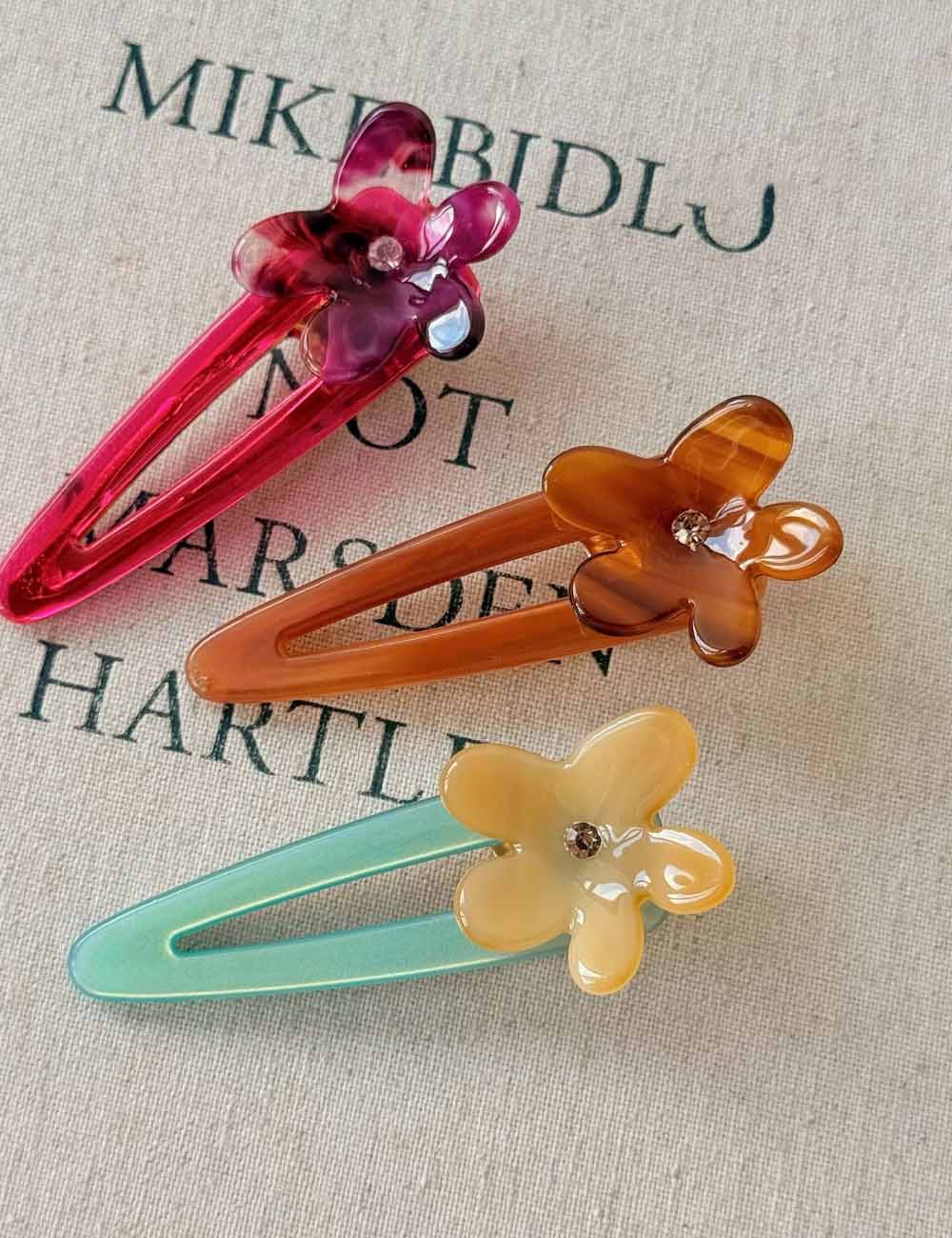 Flower Duckbill Hair Clip - DippedShop Wholesale - #0371