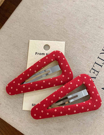 Polka Dot Sweet Cute Hair Clip DP25F436