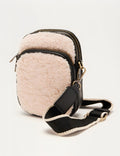 Faux Shearling Crossbody Camera Bag ES31835SP