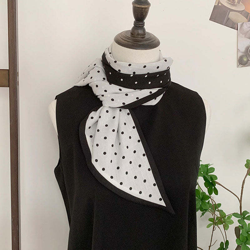 Reversible Faux Silk Scarf - DippedShop Wholesale - #0515