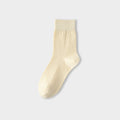 Solid Cotton Crew Socks - DippedShop Wholesale - #8579
