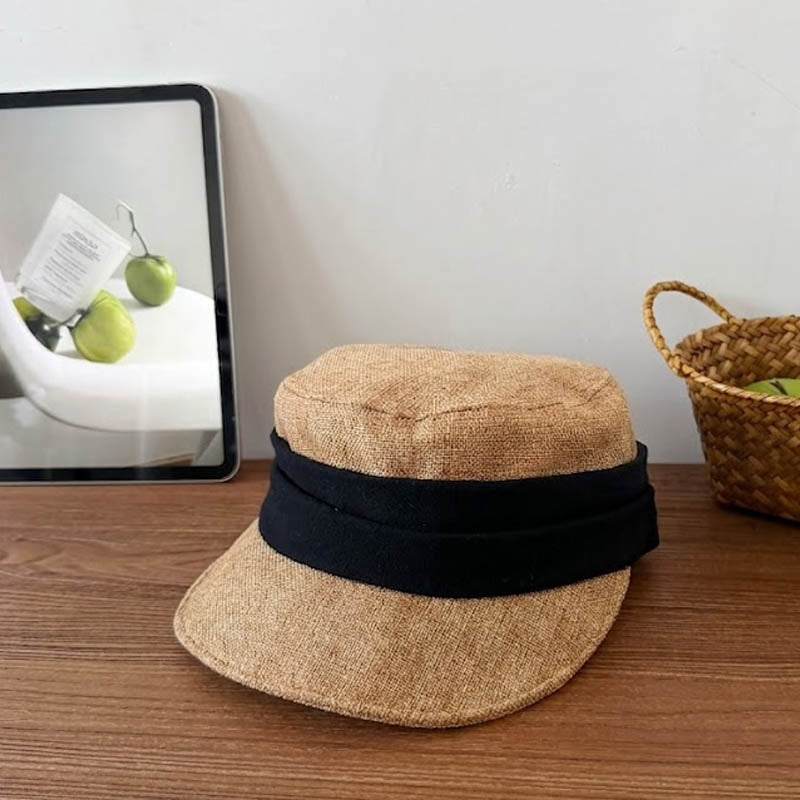 Trendy Bow Knot Color Block Bucket Hat 8BK6HAT179L