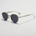Metal Oval Frame Sunglasses - DippedShop Wholesale - #9155