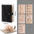 Multi Color Butterfly Jacquard Jewelry Organizer Bag 8CW6BOB356L