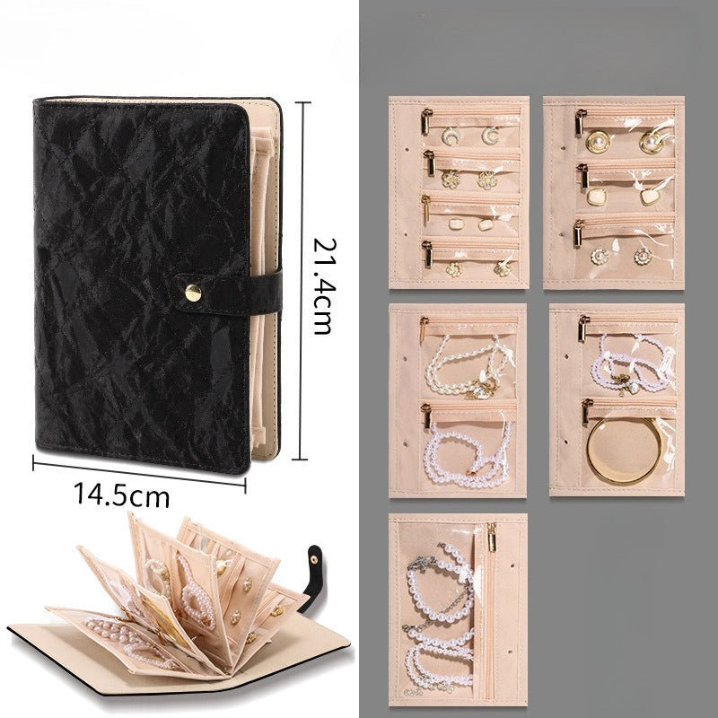 Multi Color Butterfly Jacquard Jewelry Organizer Bag 8CW6BOB356L